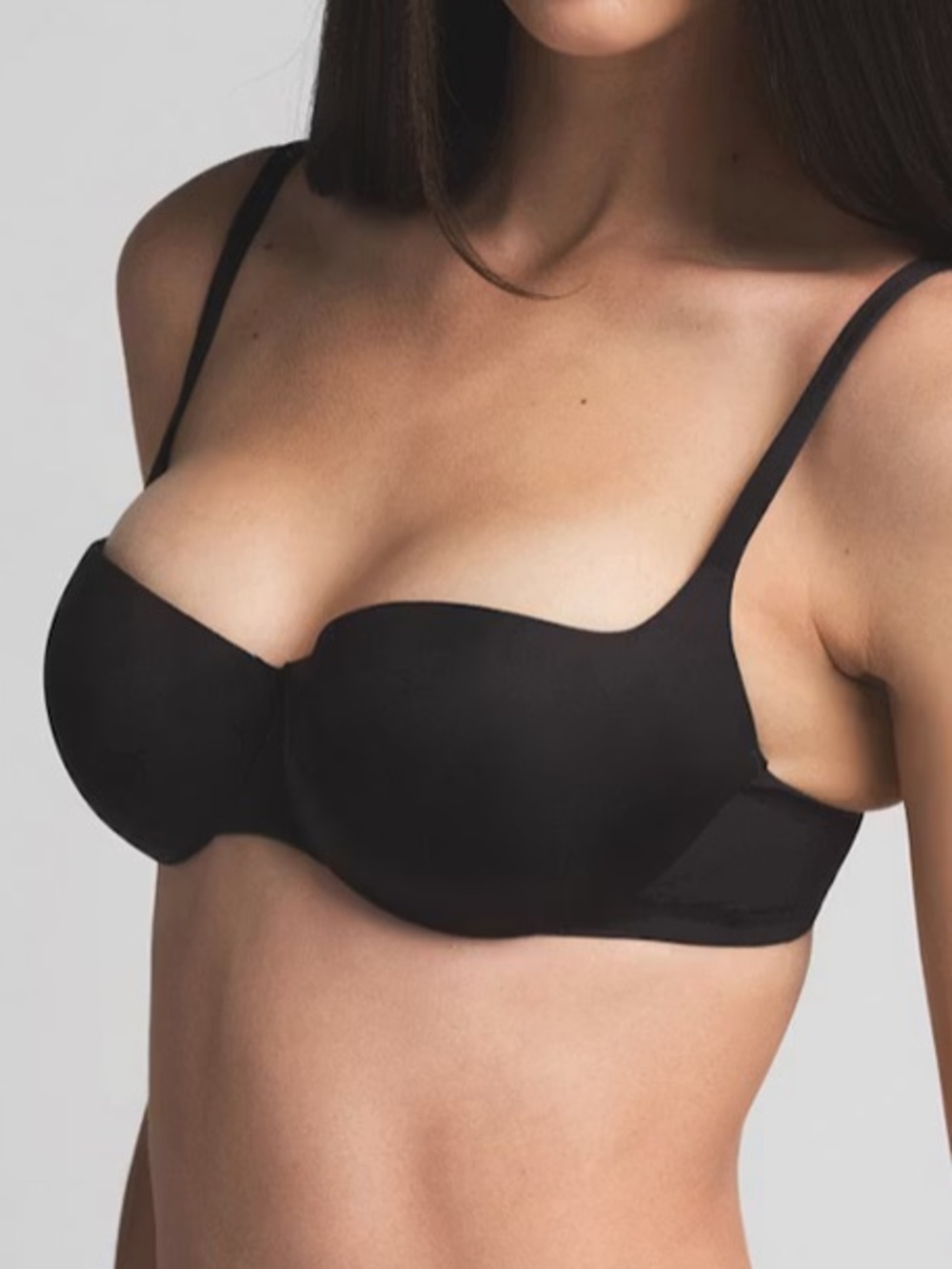 SKIMS New Ultimate Push-up Balconette Bra Onyx